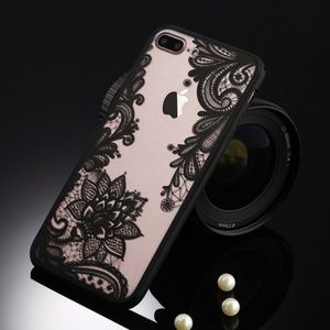 ▪️Black Bohemian Floral iPhone 8, 8 Plus, X Case